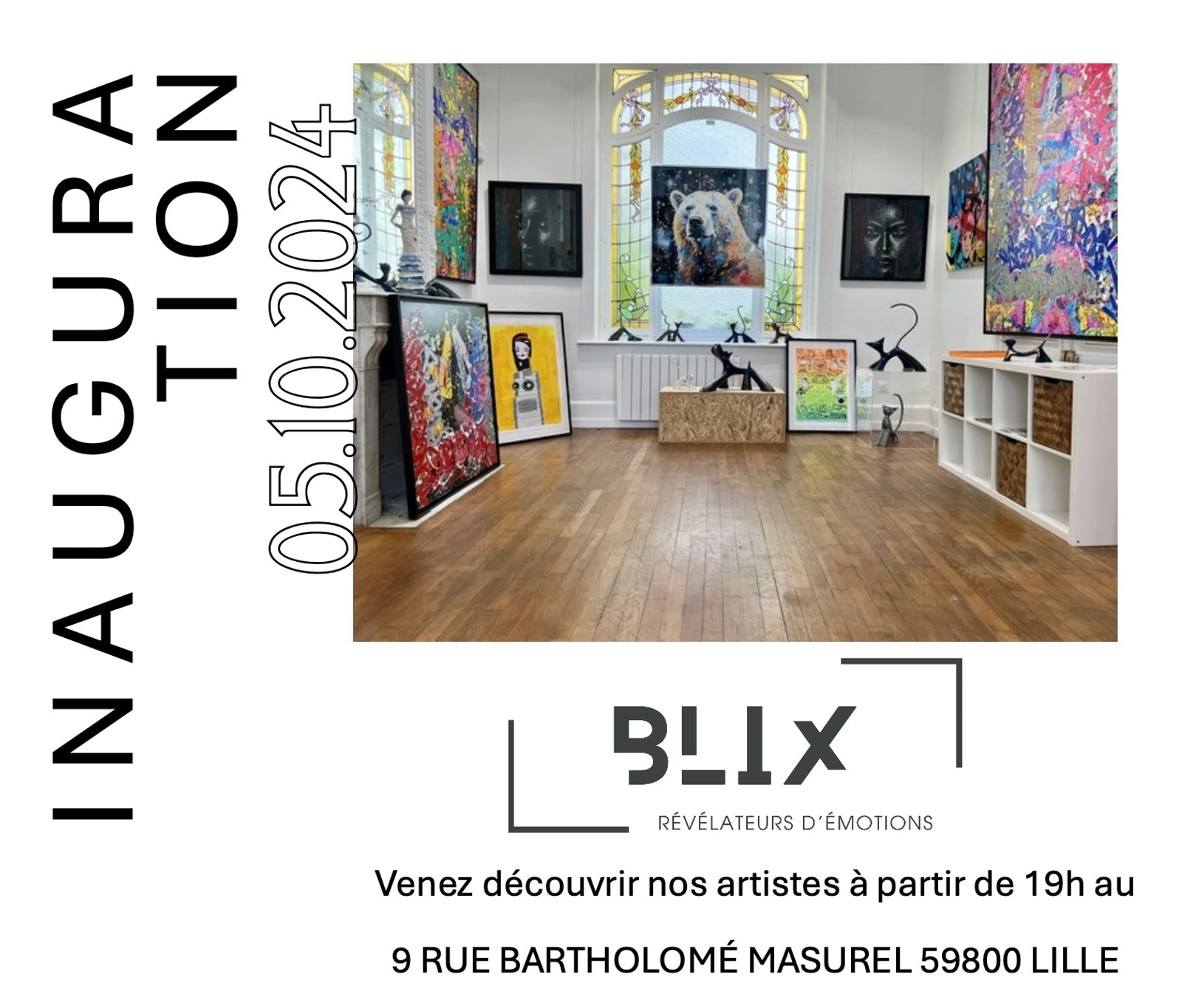 Inauguration de la Galerie Blix