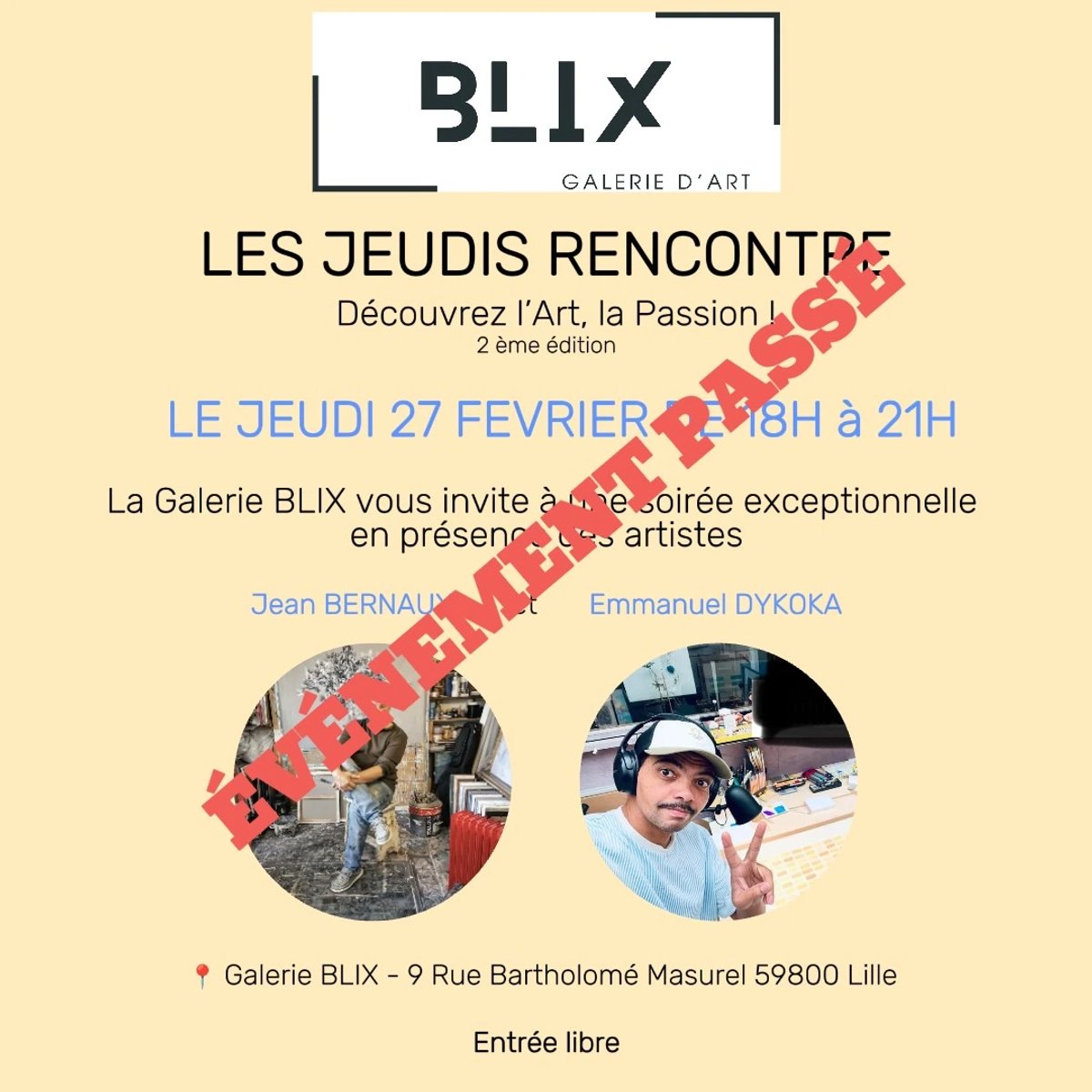 Les Jeudis rencontre - vue 2