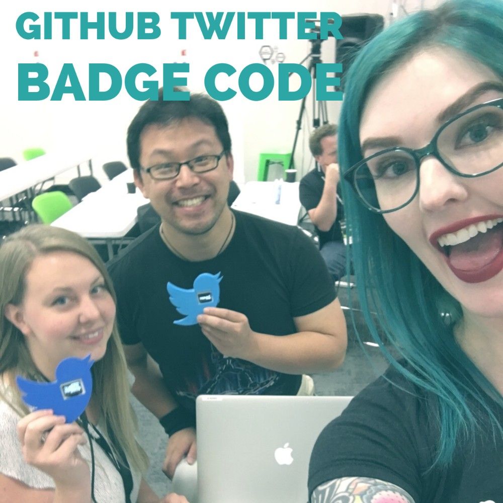 Code Wearable Onion IoT Twitter Badge
