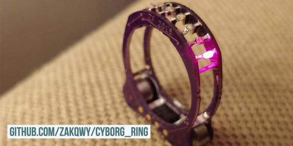 Cyborg Ring - Hackaday #supercon