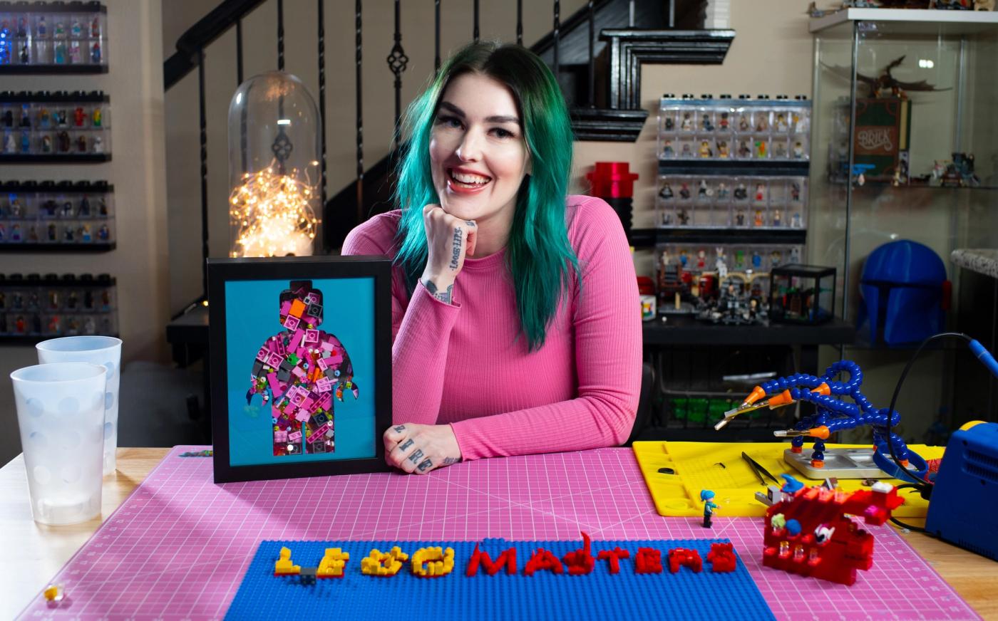 NEW! LEGO Shadow Box on My Etsy Shop!