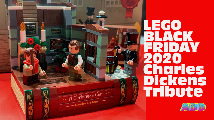 LEGO Black Friday Free Gift with Purchase Charles Dickens Tribute