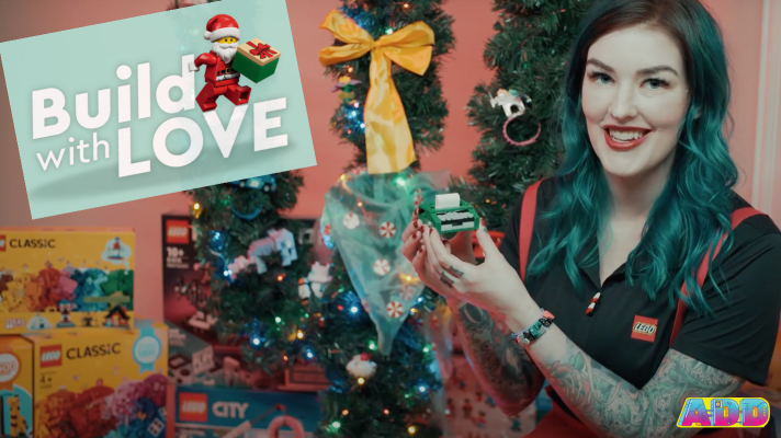 Building LEGO Holiday Gifts