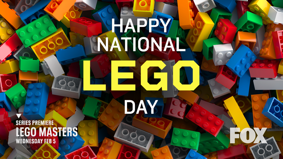 1 WEEK UNTIL LEGO MASTERS PREMIERS ON FOX