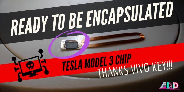 Tesla Valet Chip ready to be Encapsulated!!