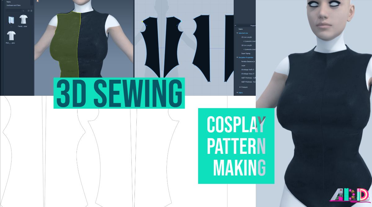 3D Sewing Cosplay Body Suit Tutorial is almost done!!