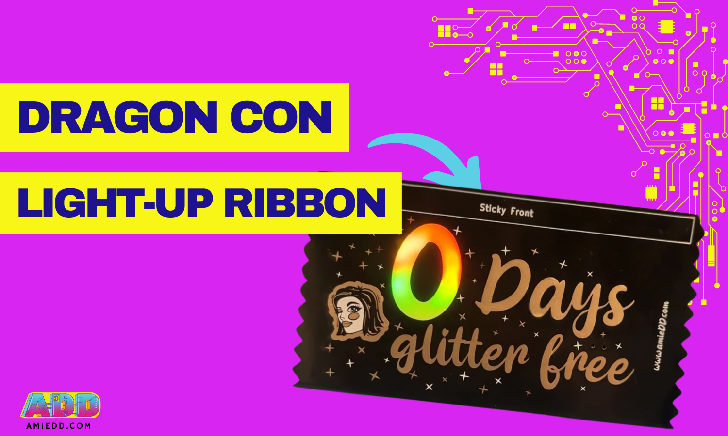 DragonCon Light-Up PCB Ribbon