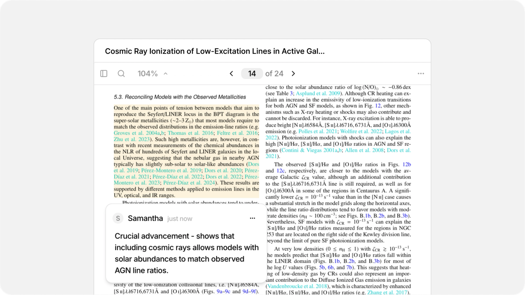 AI tool that provides sources