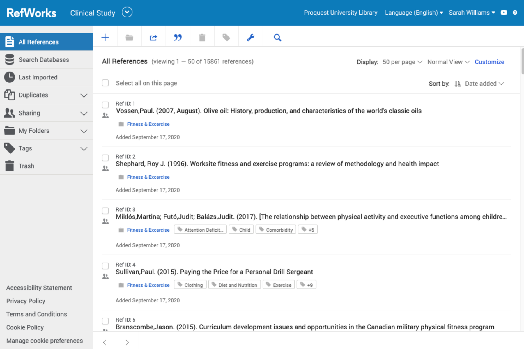 RefWorks citation manager
