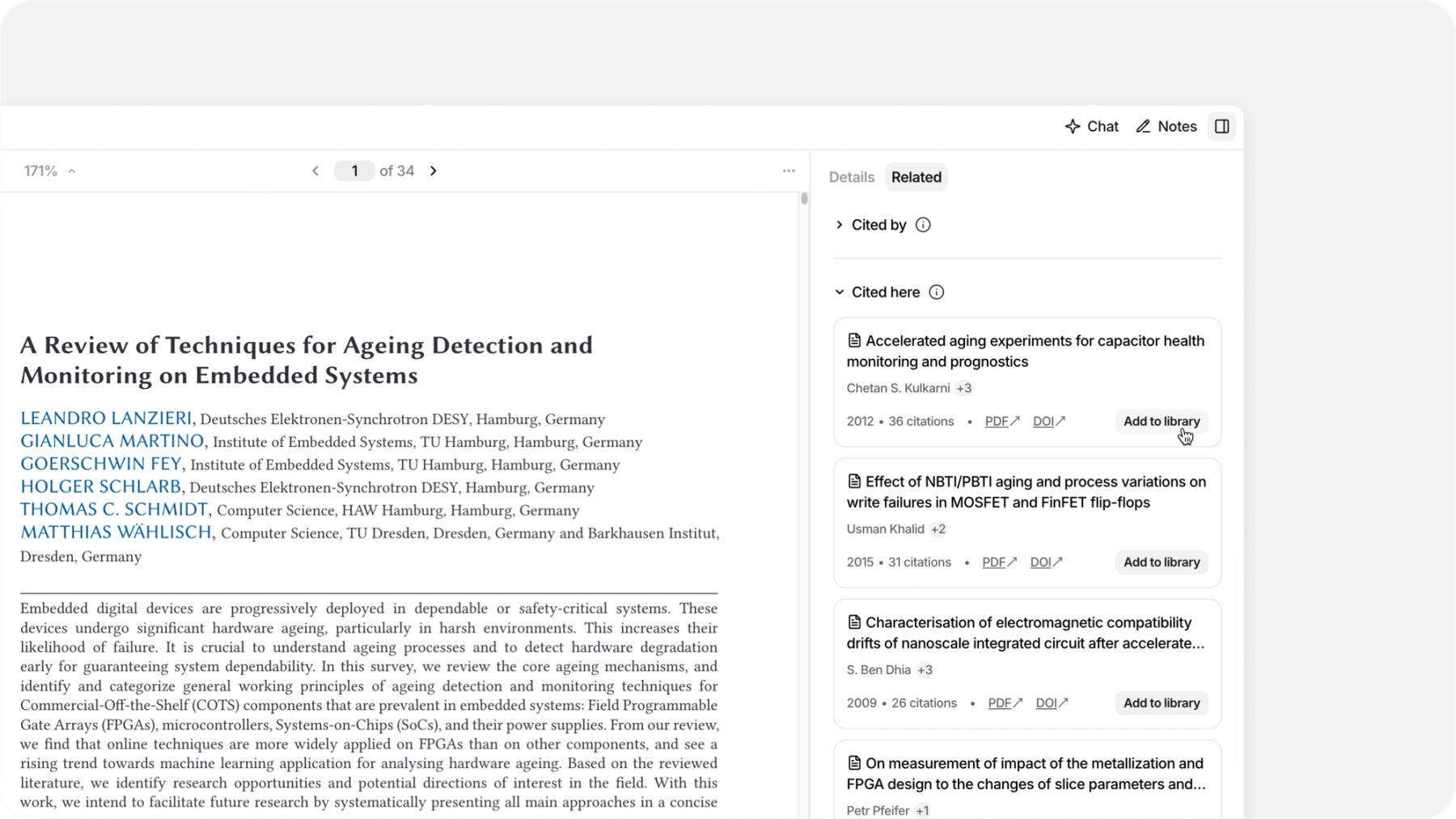 AI reference manager