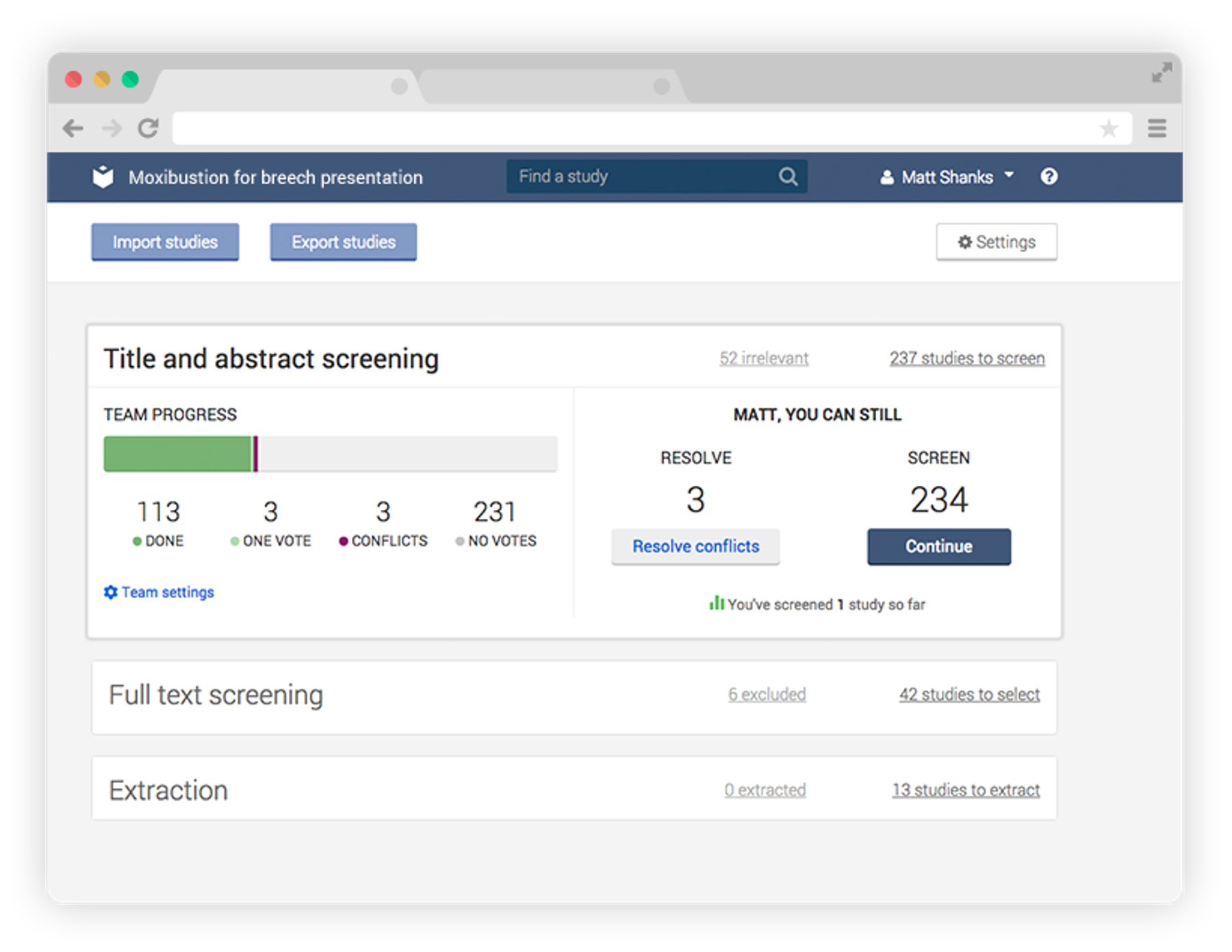 Covidence for research gap analysis