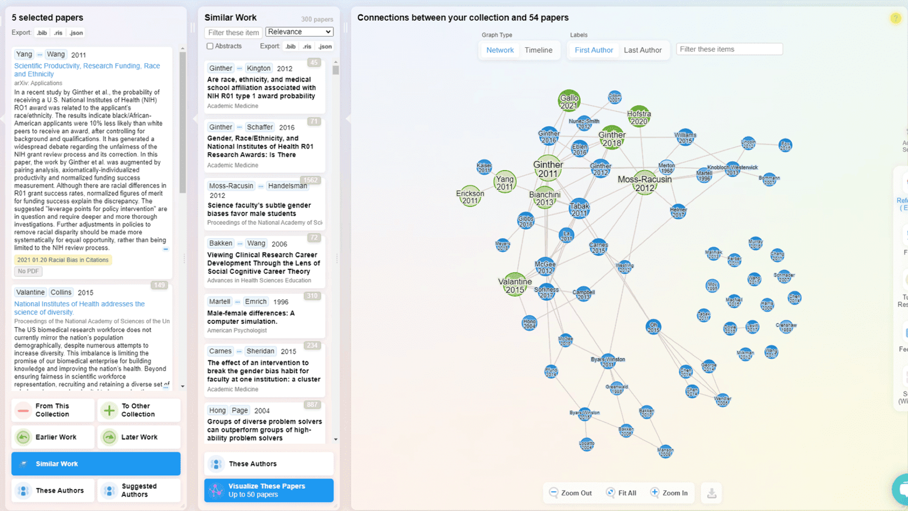 Research rabbit as a Zotero replacement
