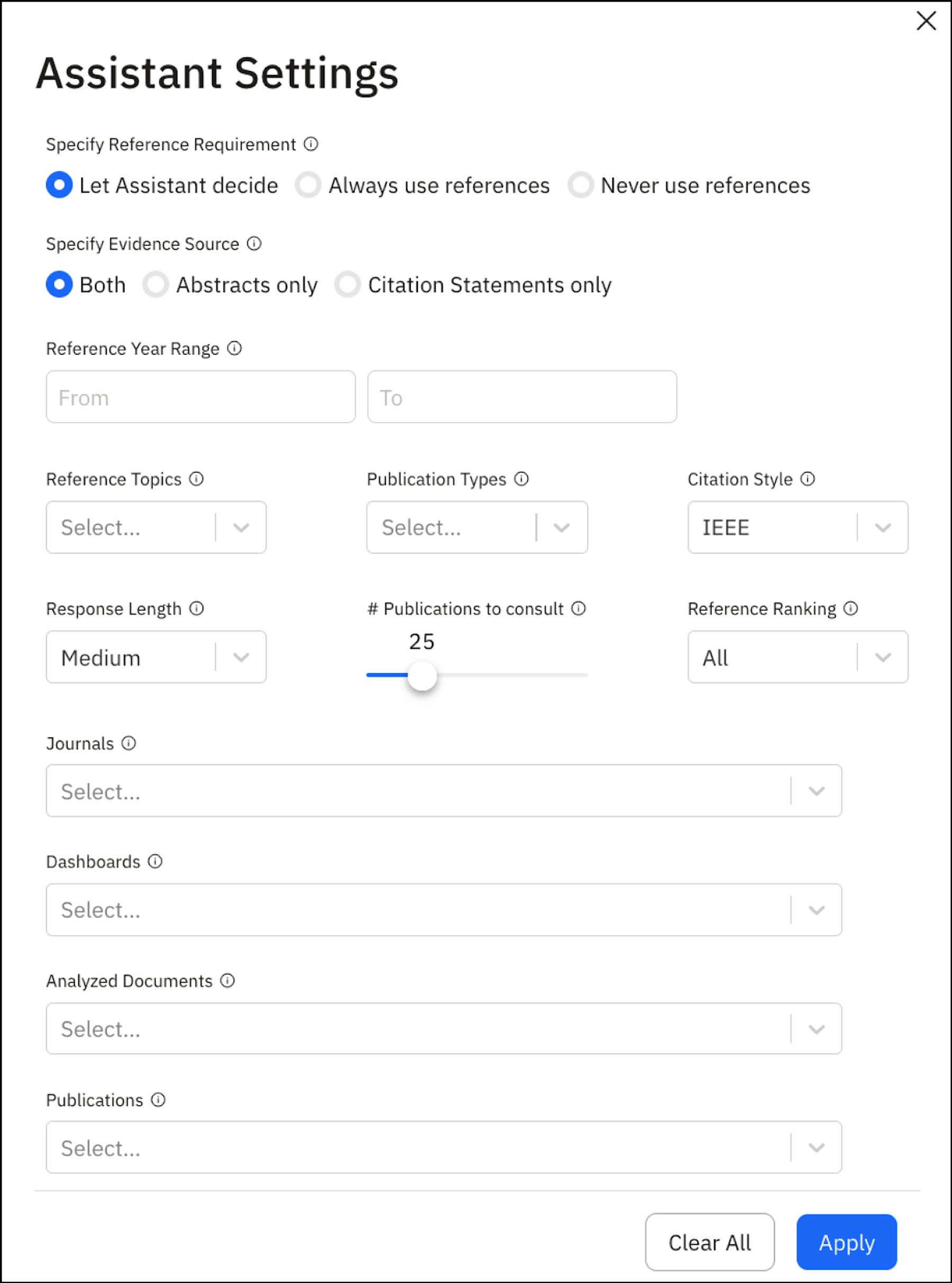 Scite for analysing research gaps