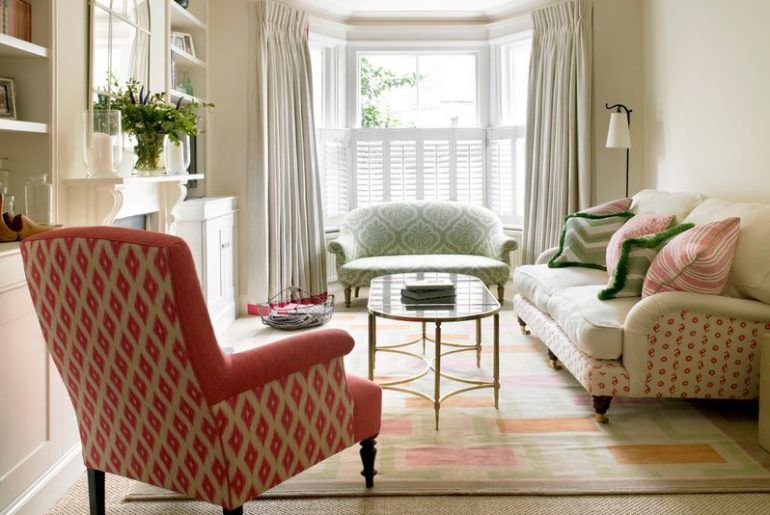 Short bay window deals curtains