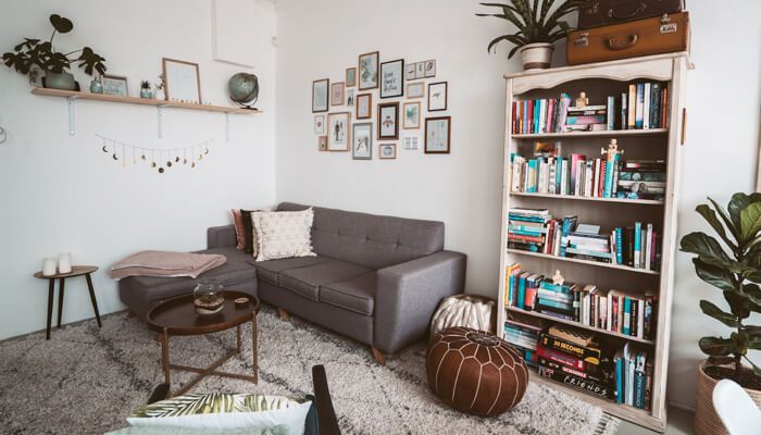 Throw rugs to decorate a rental home