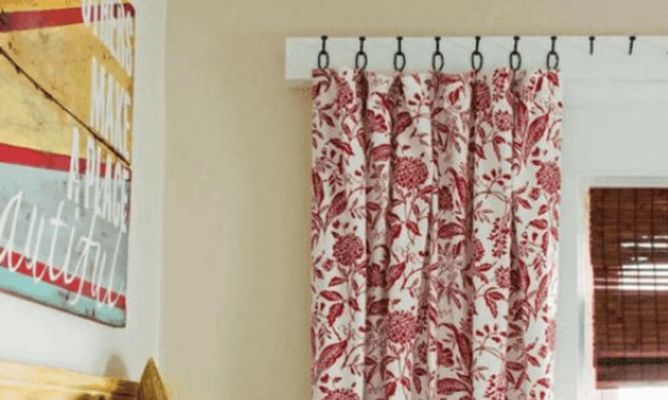 Hang Curtains Without Drilling, Can You Put Up A Curtain Rod Without Drill