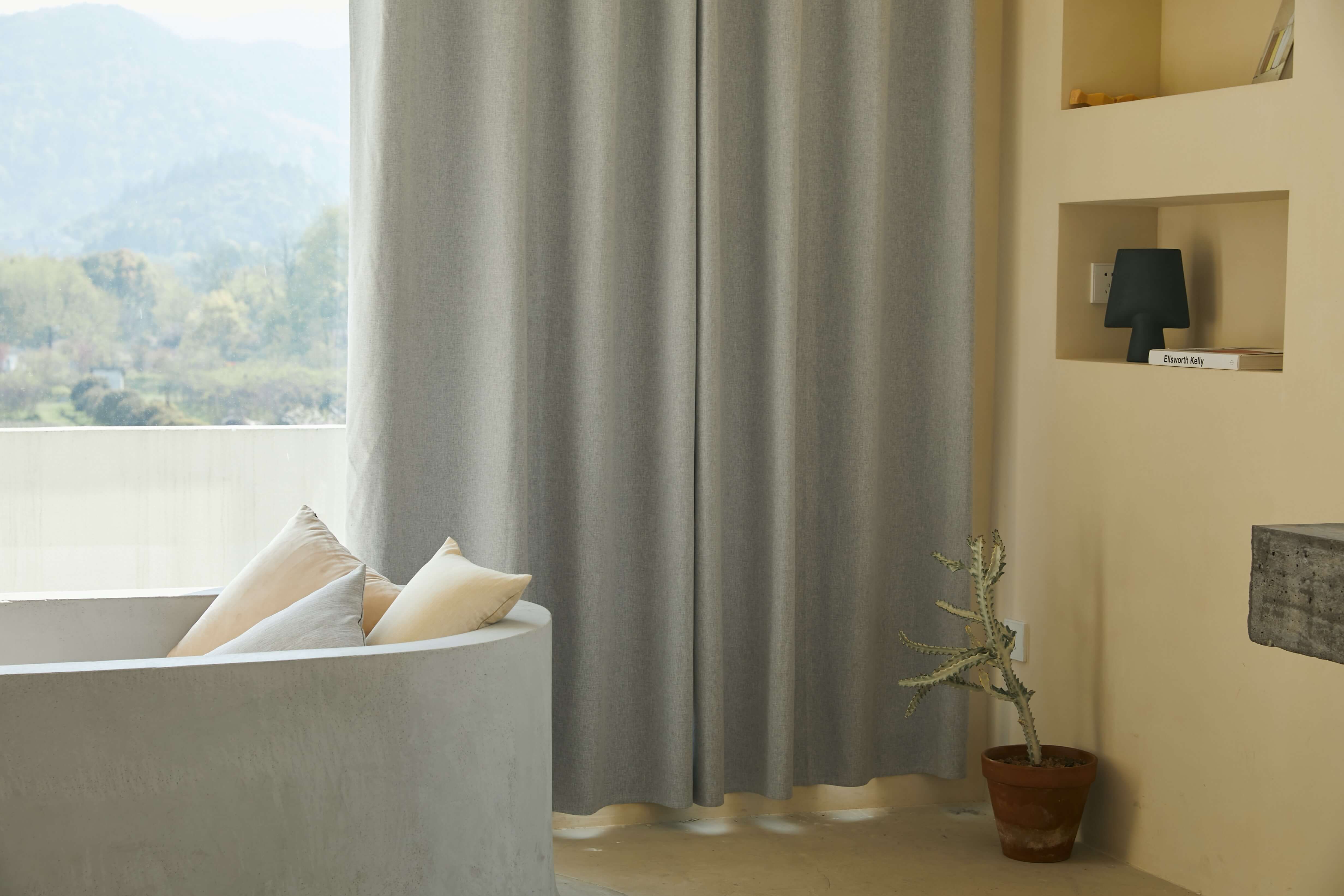 Shading Room No Punching Curtains Window Panel Drapes Door Curtain