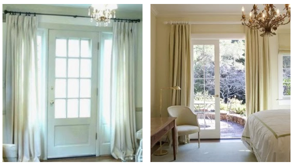 How To Hang Curtains On French Doors, Curtains French Doors