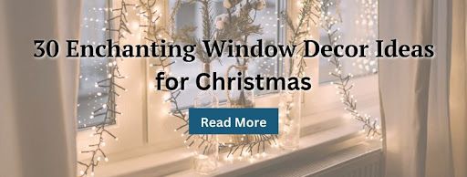 Read our blog on window decor ideas for Christmas