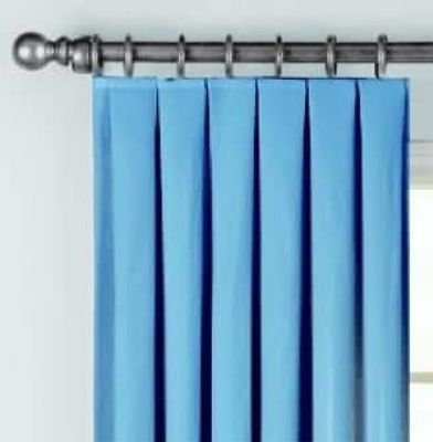 box pleat curtains