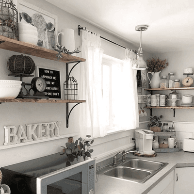 5 Kitchen Curtain Ideas To E Up, Farmhouse Curtain Ideas For Kitchen