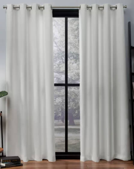 grommet top panel pair curtains