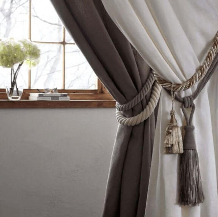 DIY Curtain Tie Backs - Unique, Functional And Decorative Ideas