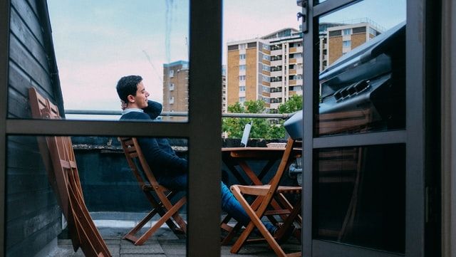 Folding furniture for balcony