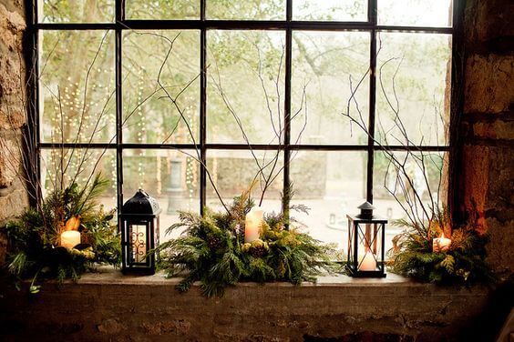 Window Decor Ideas for Christmas - Add Warmth With Candles and Lanterns