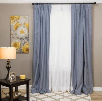 7 Ways To Hang Sheer Curtains, How To Hang Blackout Curtains Behind Sheers