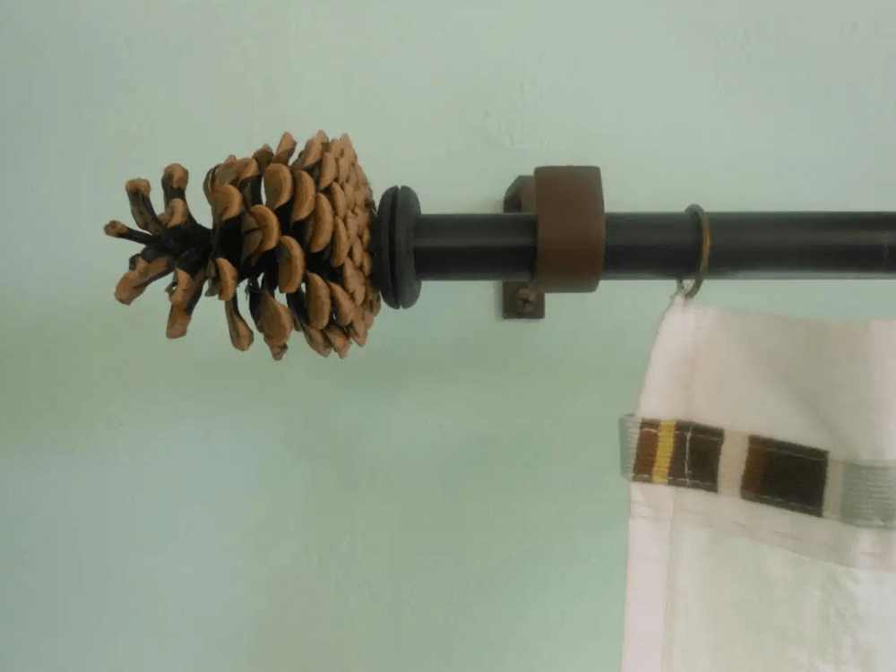 7 Diy Curtain Rods And Finials You Ll Love