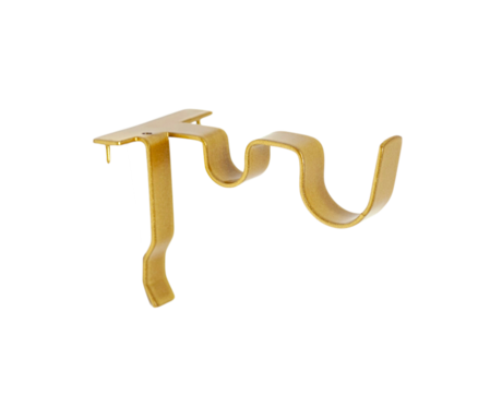 Kwik-Hang Double Center Support Bracket, Gold