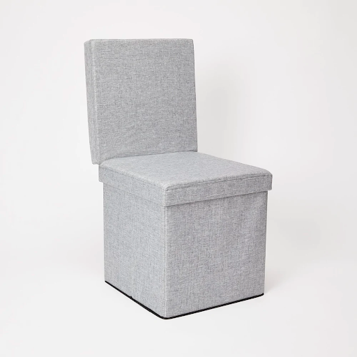 College Dorm Decor Ideas - Desk Chair/Storage Ottoman