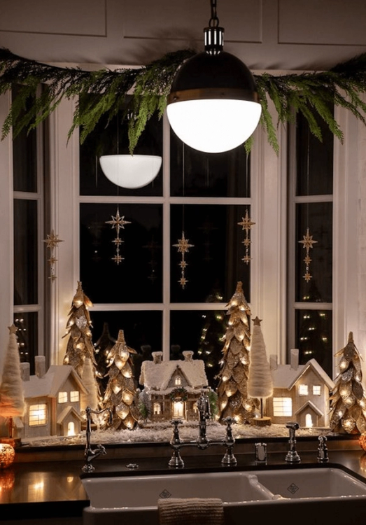 Window Decor Ideas for Christmas - Design a Windowsill Wonderland