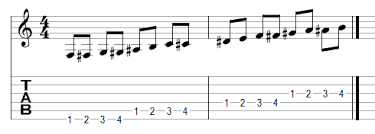 notas tablaturas violao