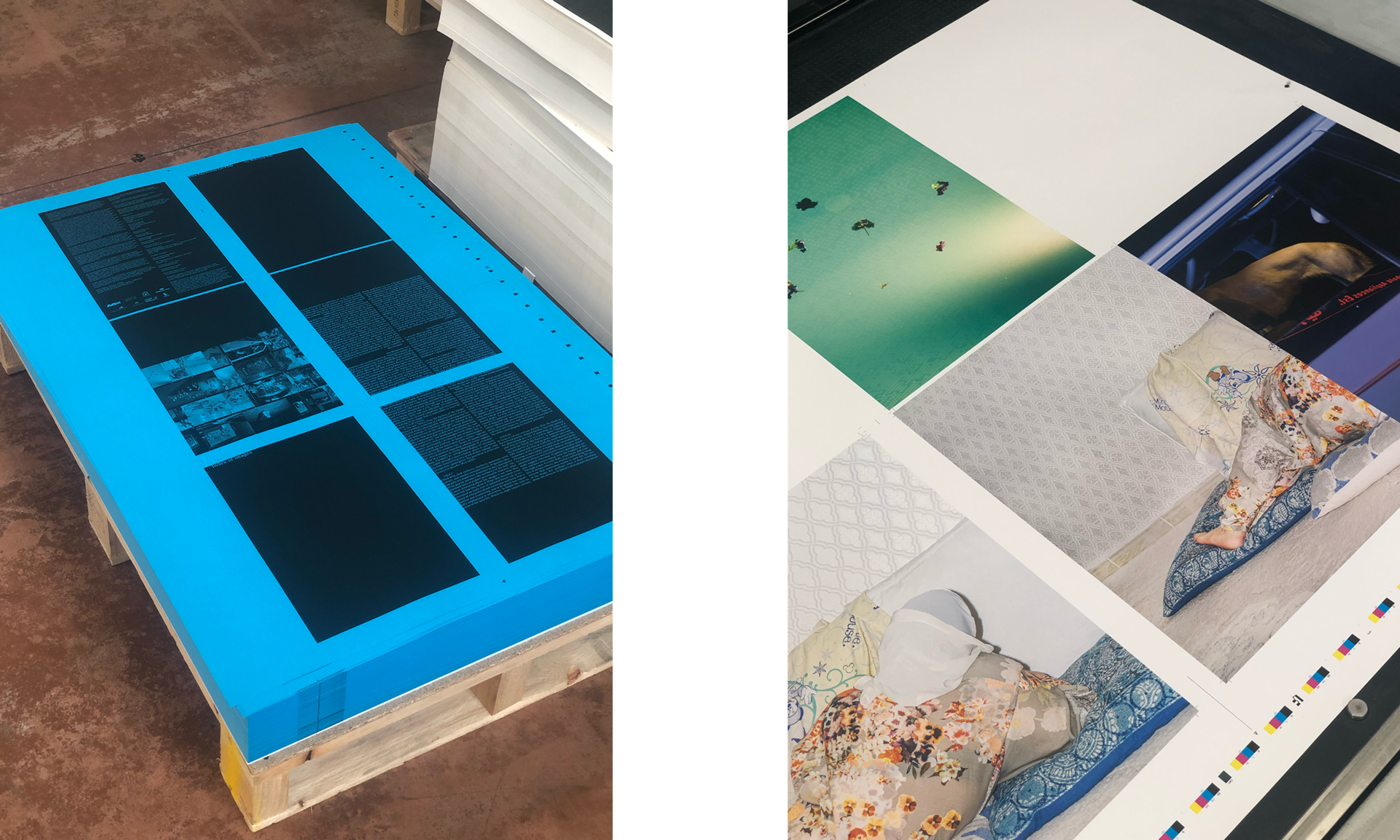 Book Design for Farah Al Qasimi: Star Machine, catalogue for the eponymous exhibition at the Art Gallery of Western Australia – 2023 done at Mousse Magazine & Publishing