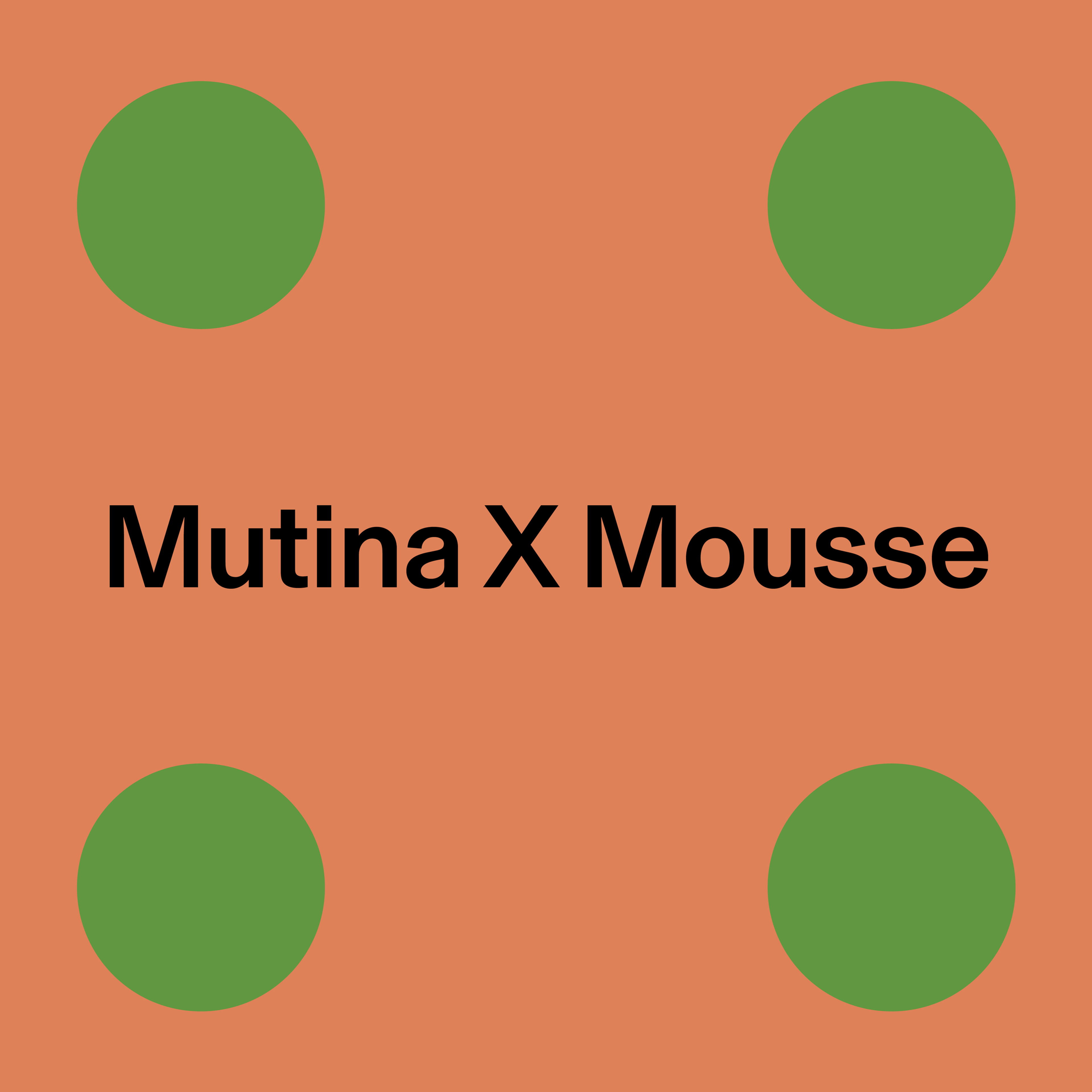 Graphic Design for Mutina X Mousse – Arte Fiera Bologna – 2023 done at Mousse Magazine & Publishing