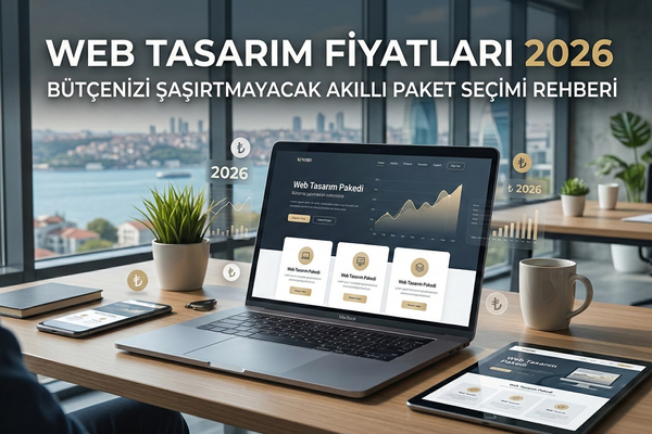 Web Tasarım Fiyatları 2026: Bütçenizi Şaşırtmayacak Akıllı Paket Seçimi Rehberi