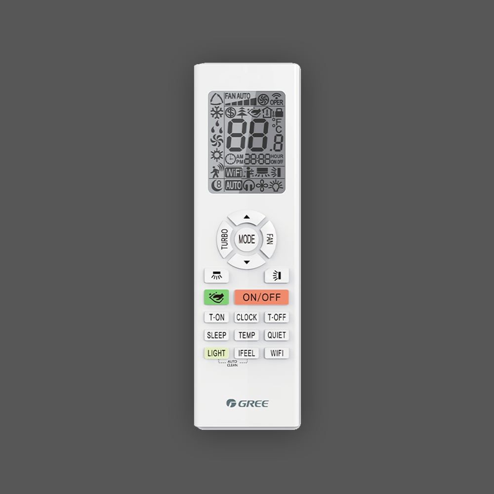 Gree G-Tech légkondicionáló távirányítója