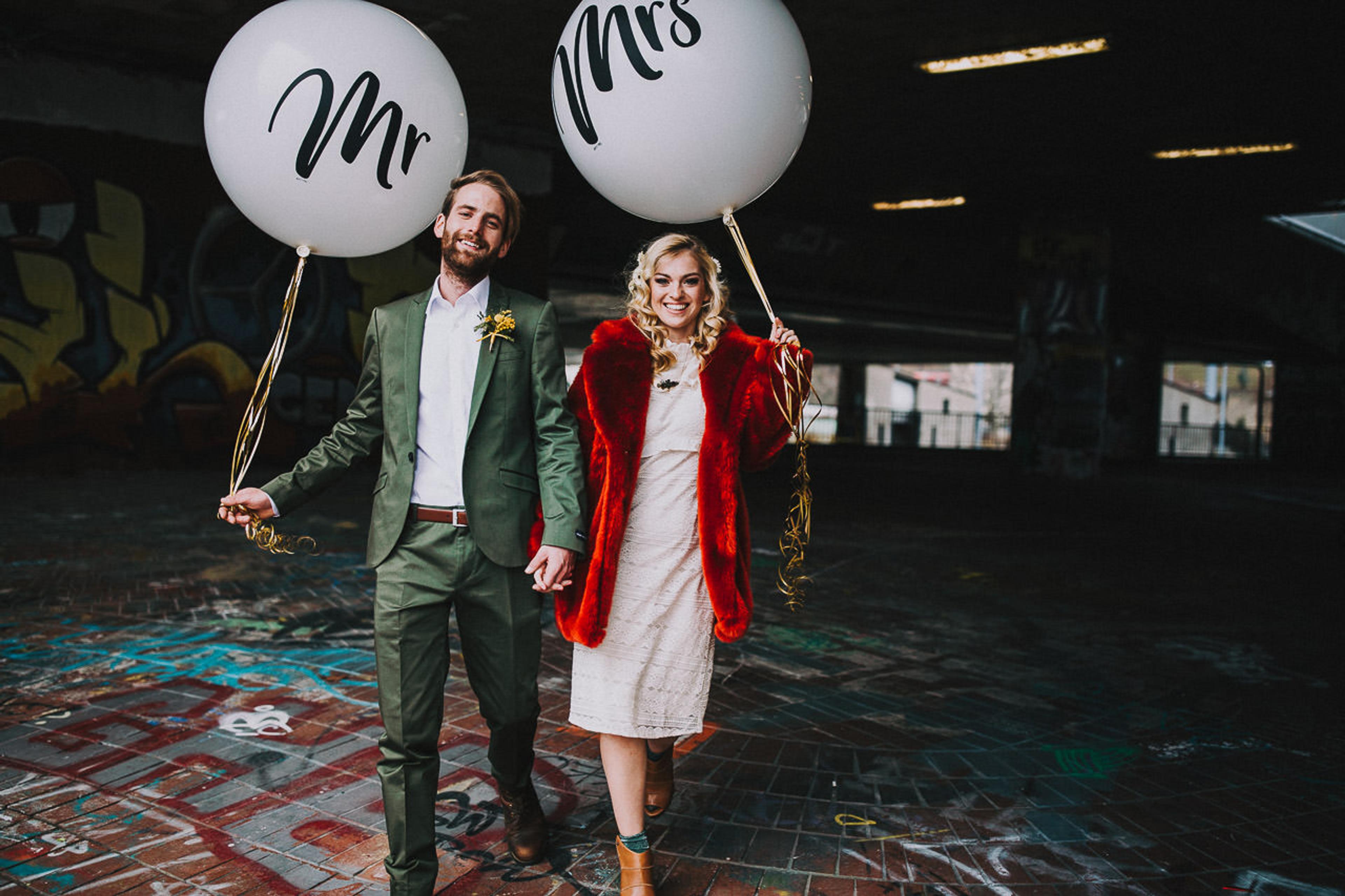 Hochzeit im 70er-Look — Bild 62