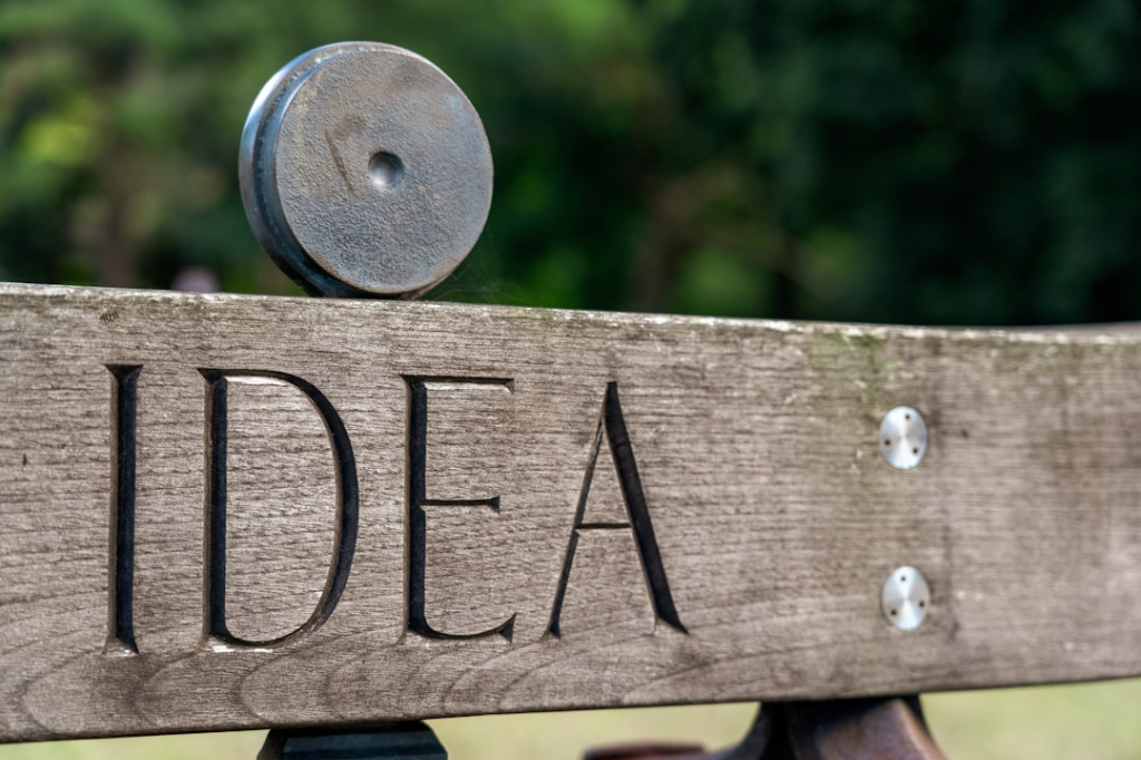 imagen de idea en una tabla de arte
