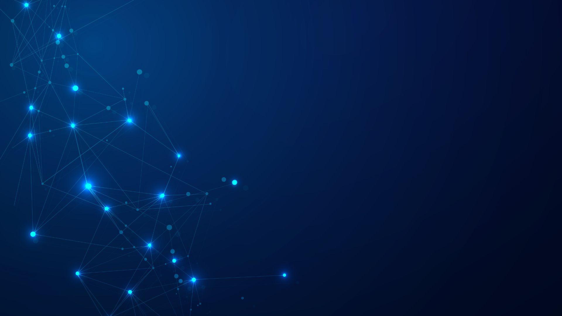 Stars connect with straight lines