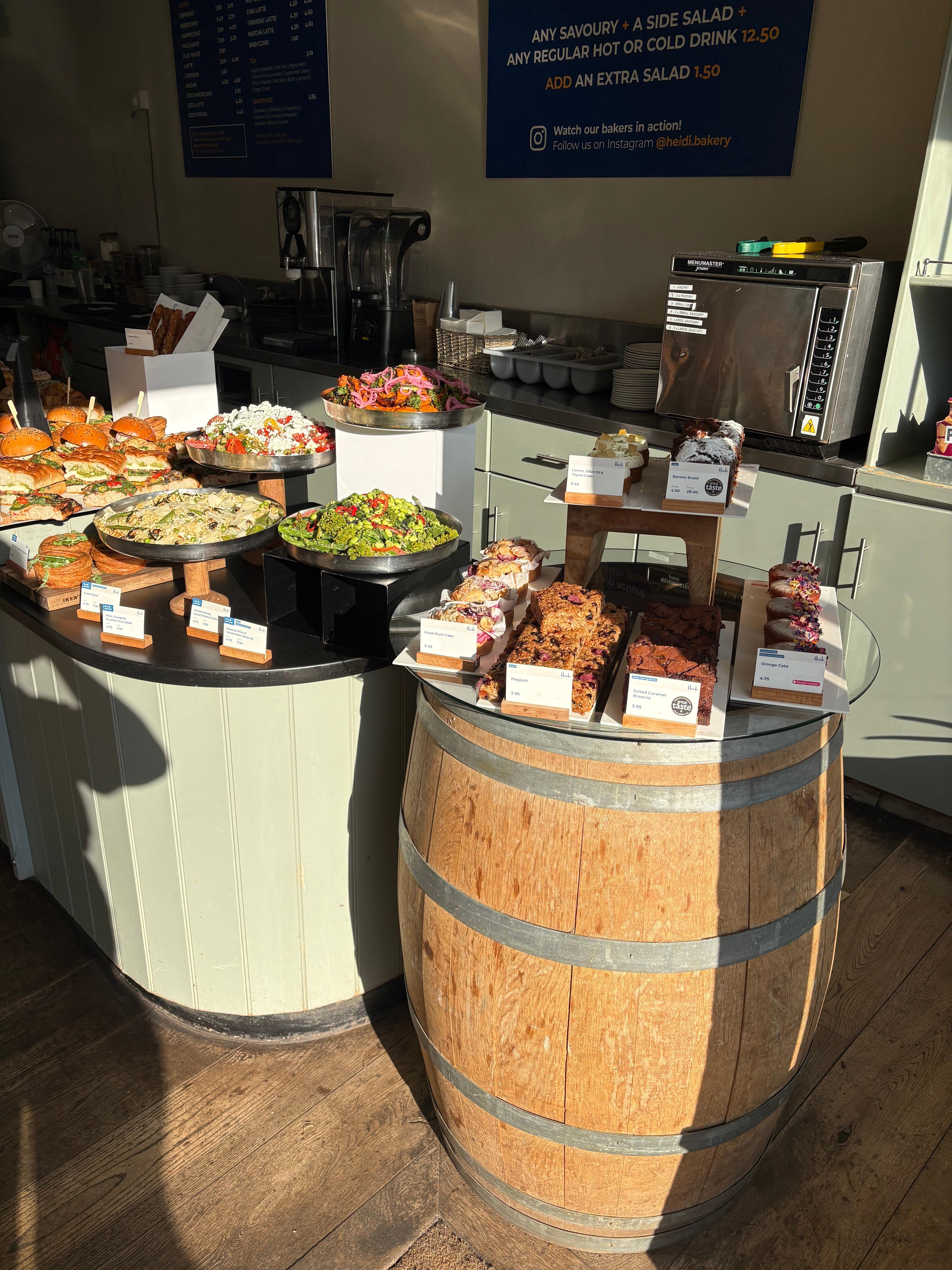 Heidi Alresford counter display