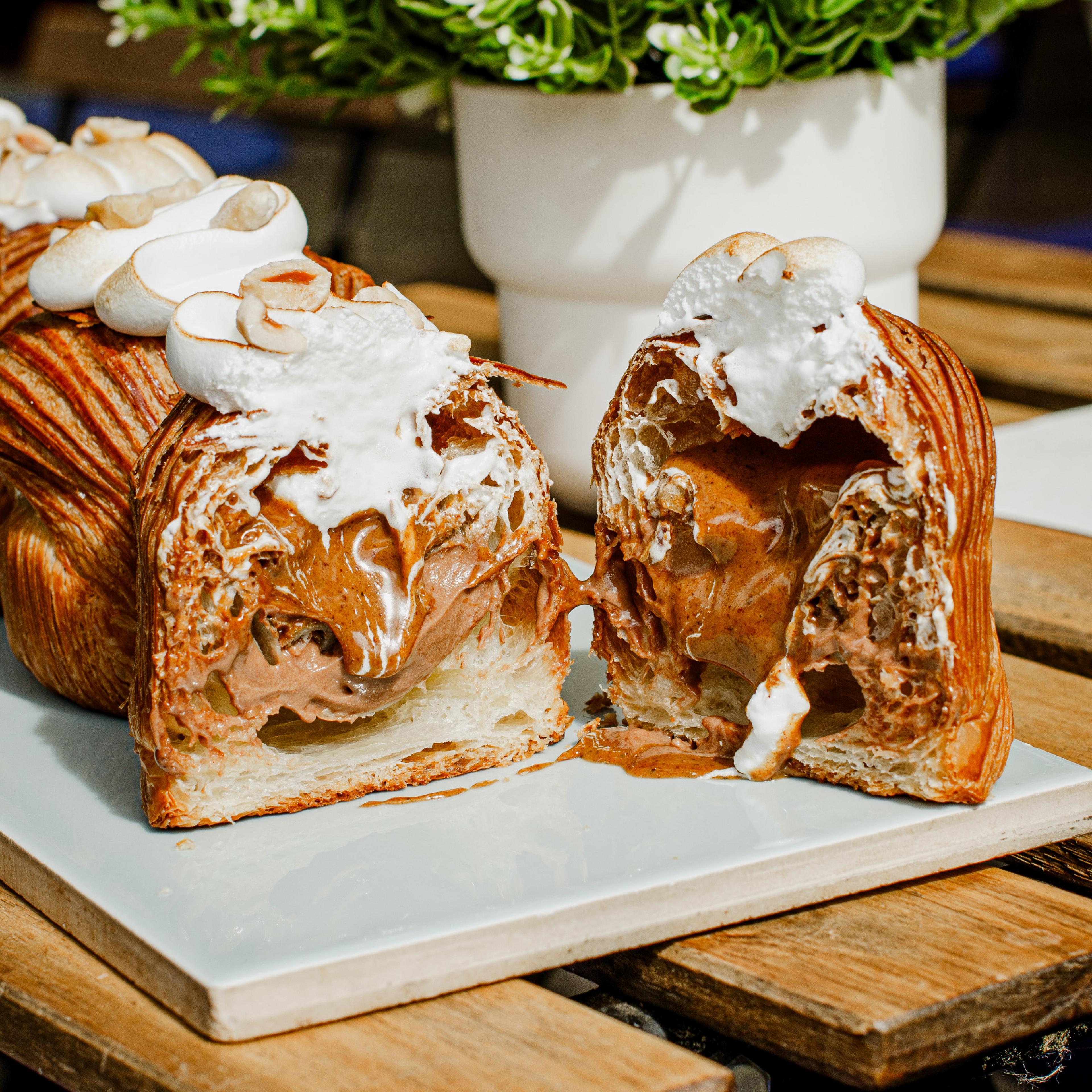 Hazelnut Cruffin