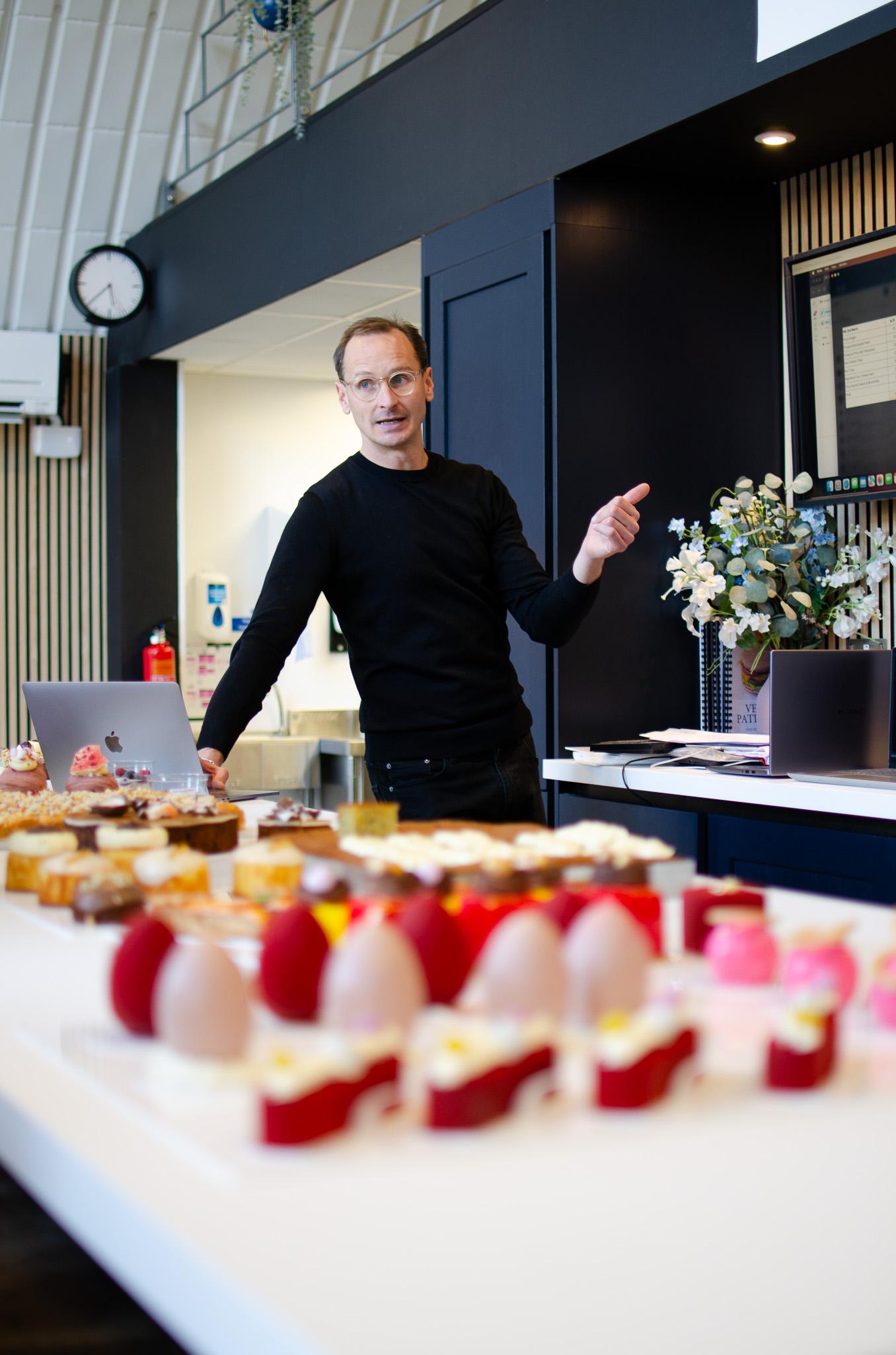 Heidi Director Edward at the Easter 2025 Menu Tasting