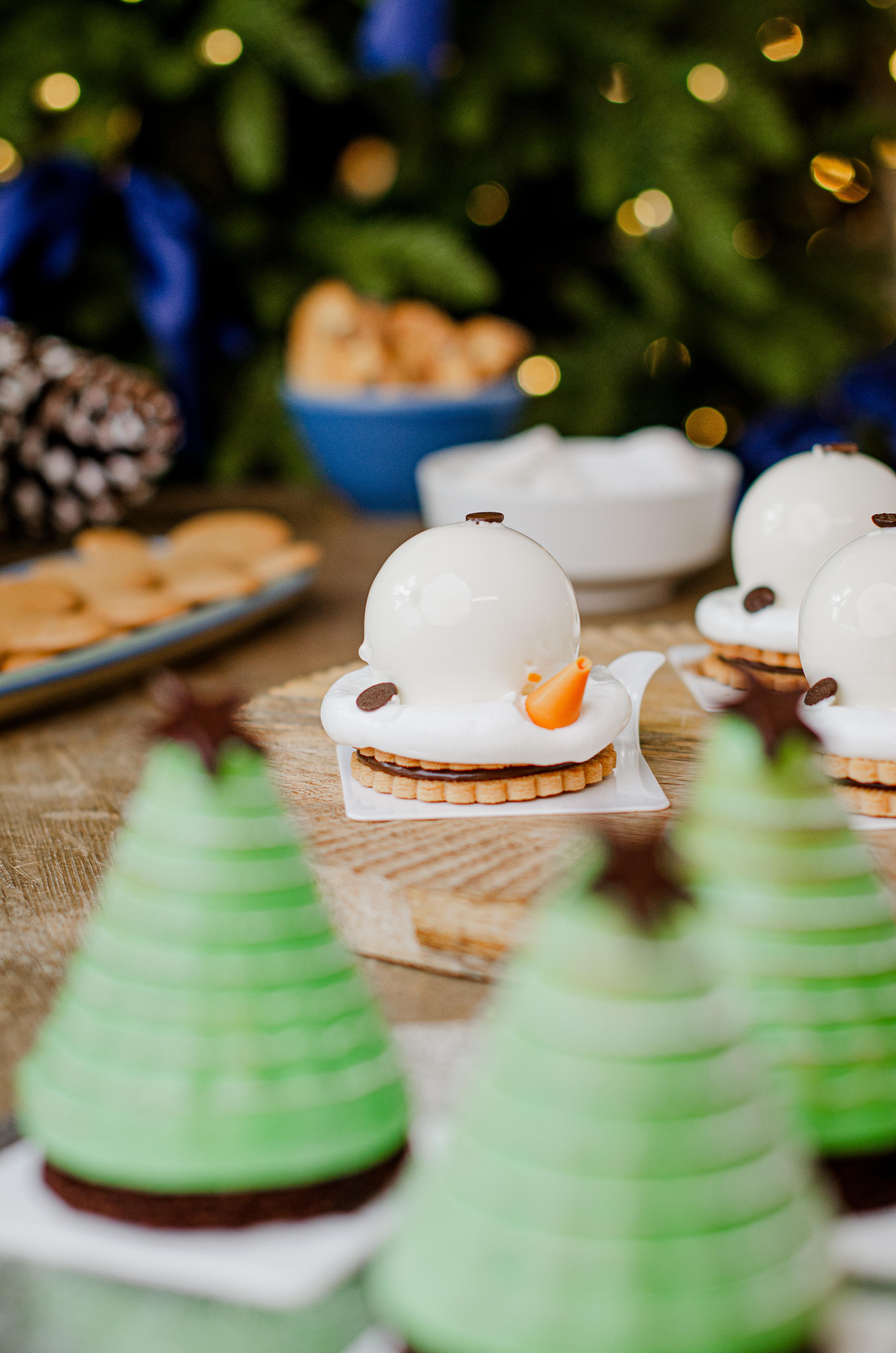 Melted S'mores Snowman