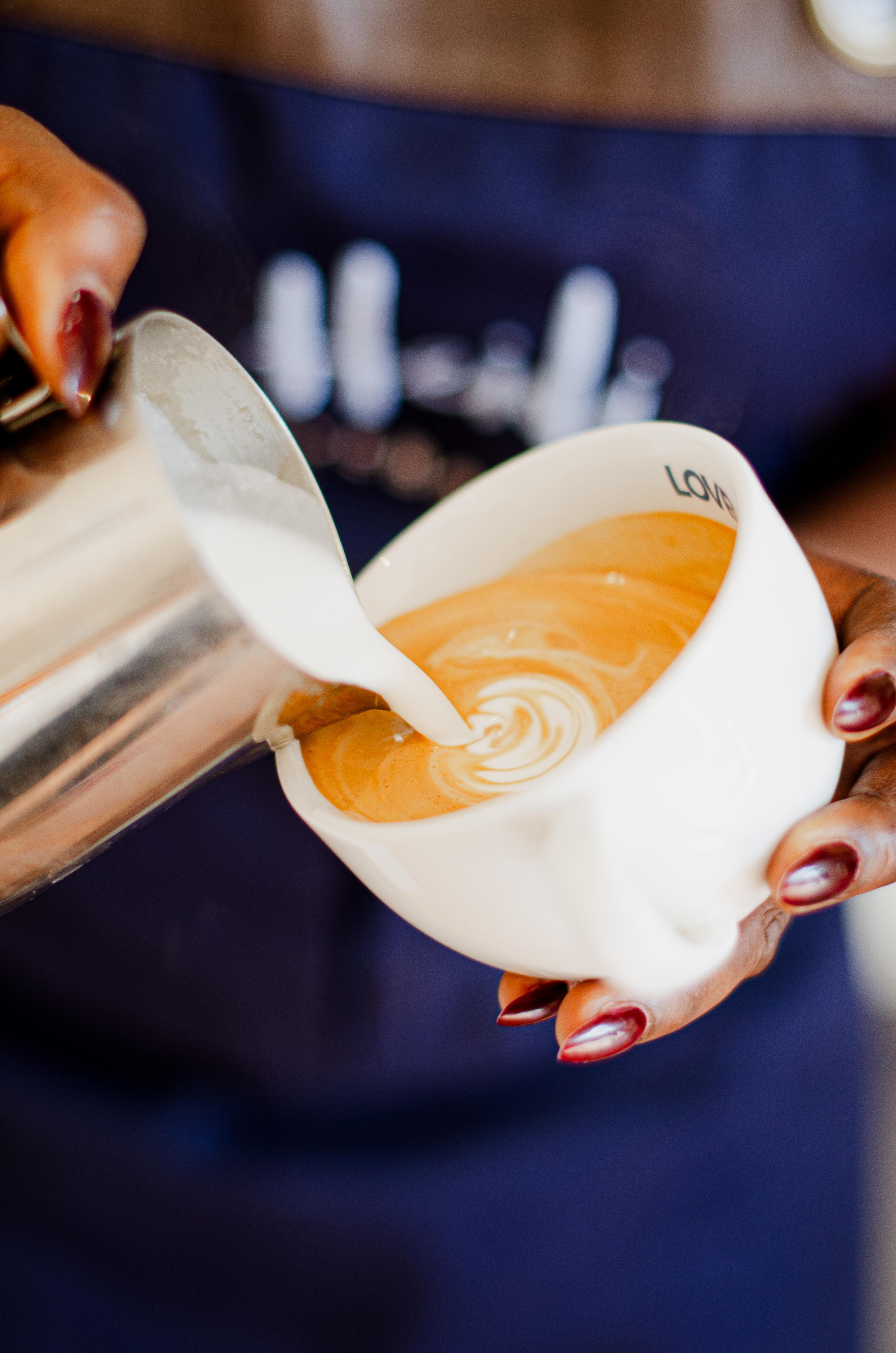 Coffee at Heidi Bakery
