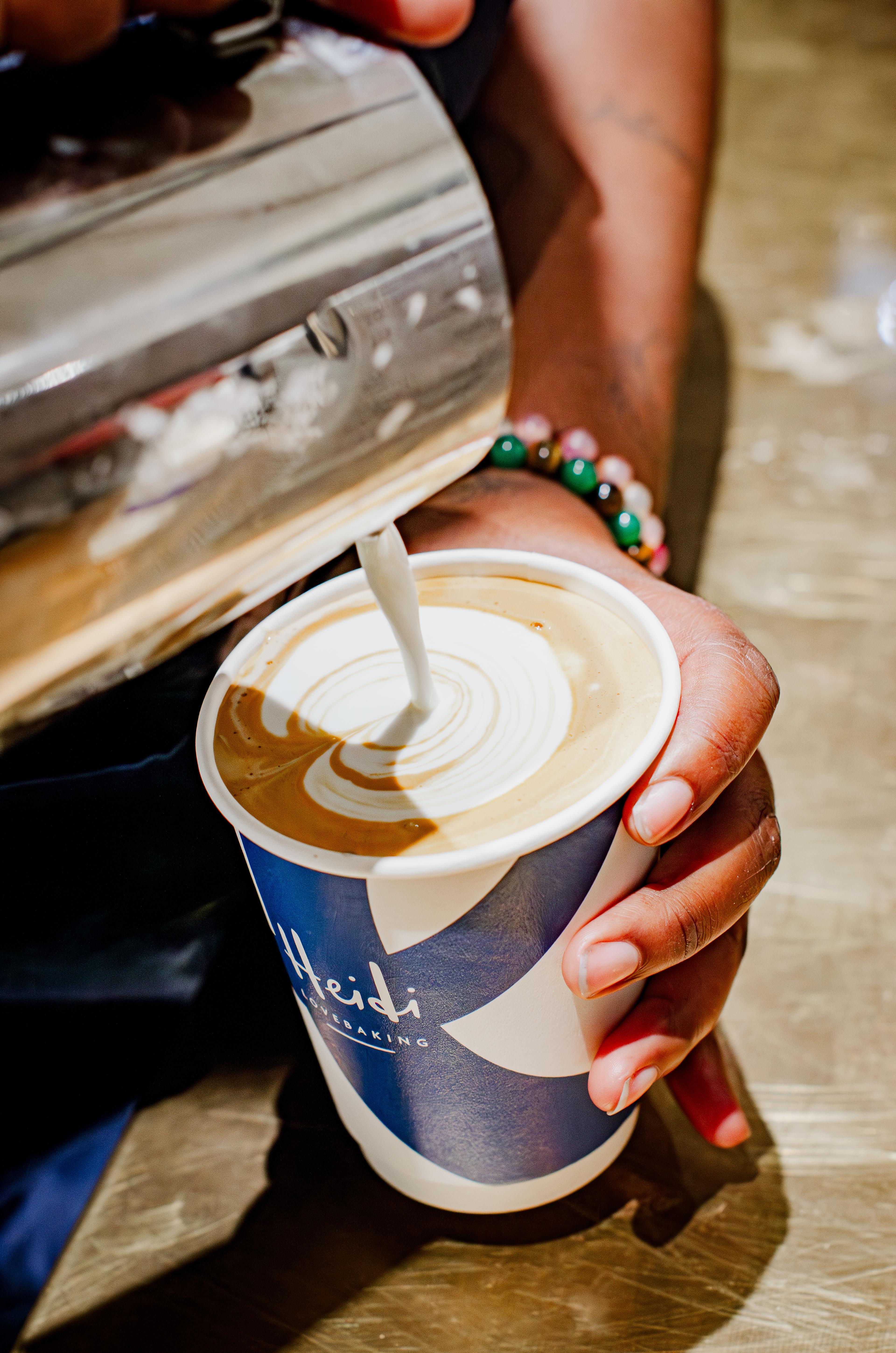 Coffee at Heidi Bakery