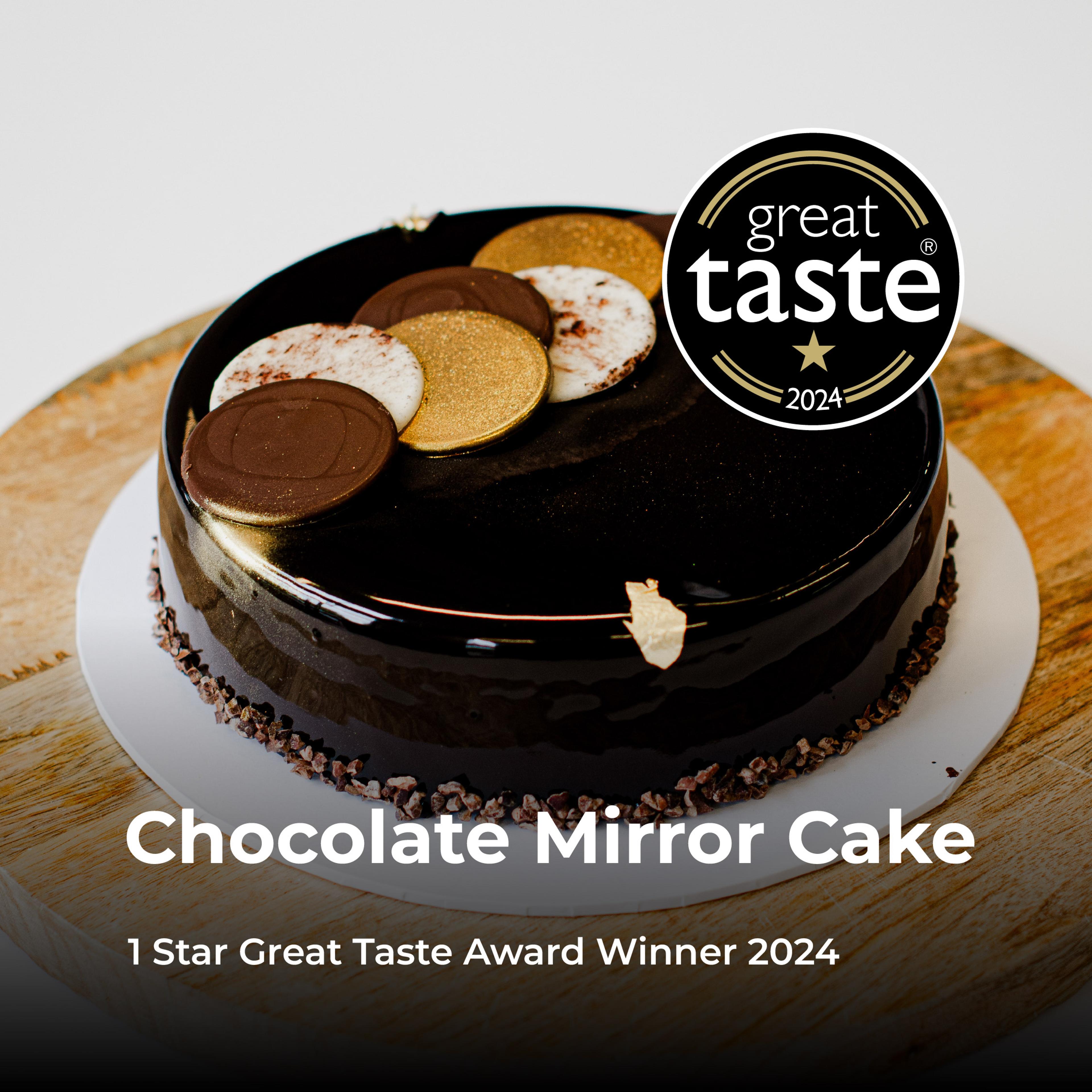 Chocolate Mirror Cake