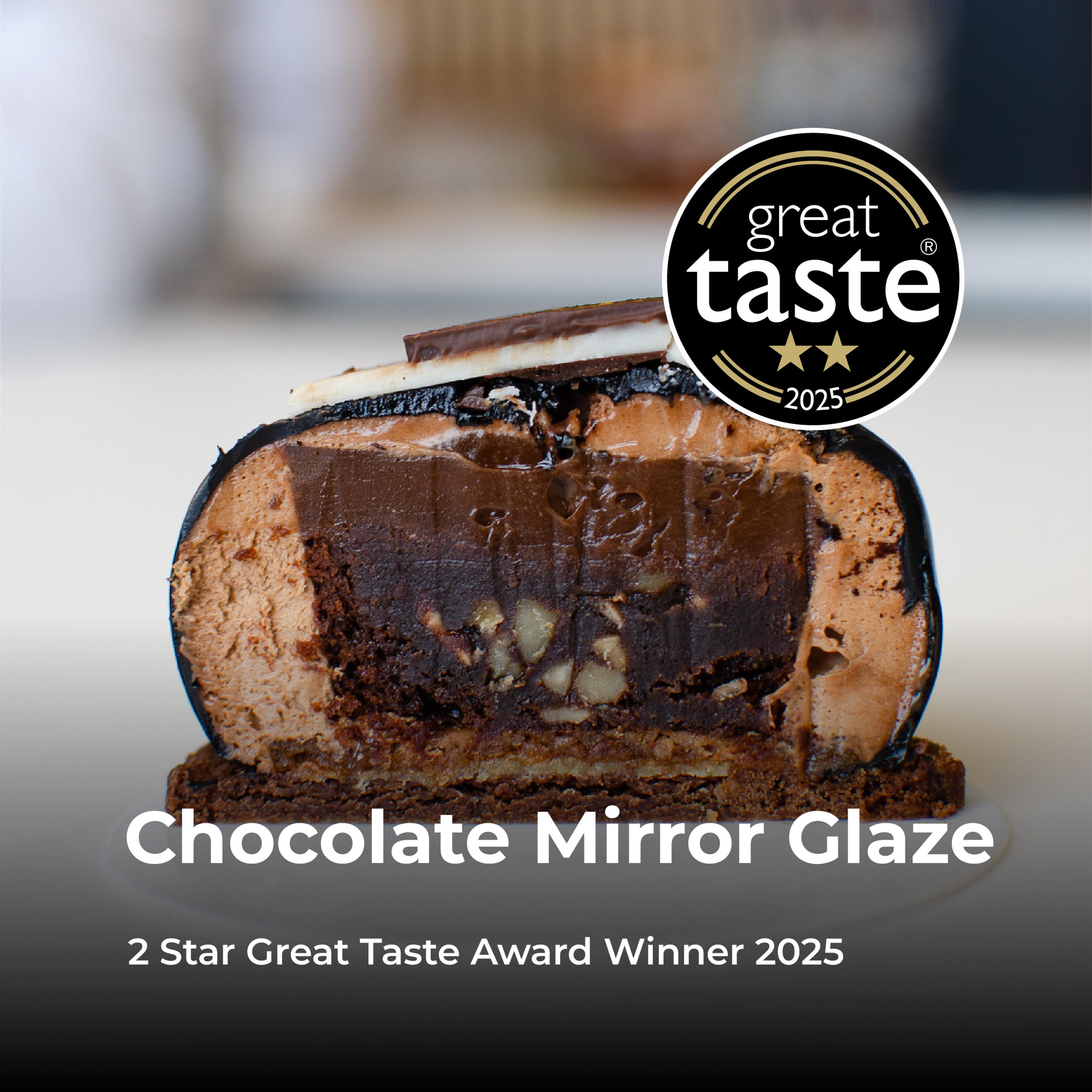 Chocolate Mirror Glaze